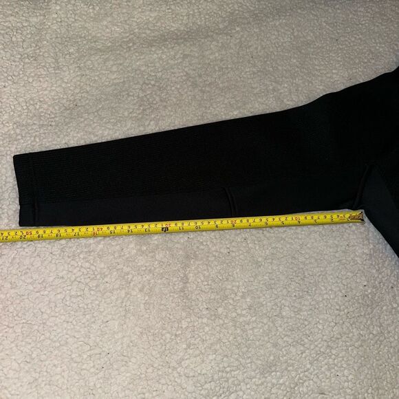 Spyder Outbound Quarter Zip Athletic Thermal Black Jacket Mens Medium EUC - Picture 11 of 12